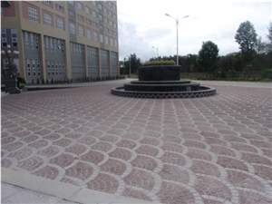 Red Porphyry Cubes, Own Quarry