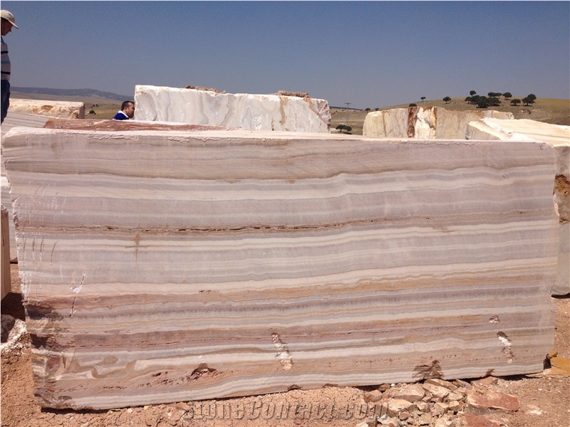 Eskisehir Rainbow Onyx Blocks, Yellow Onyx Blocks
