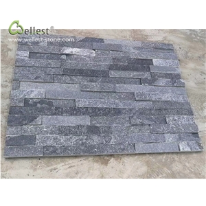 Blue Brick Look Veneer Stacked Feature Wall Tile