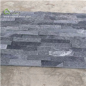 Blue Brick Look Veneer Stacked Feature Wall Tile