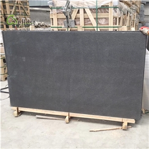 G343 Dark Grey Black Flamed Big Granitetile