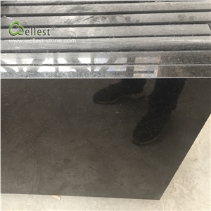 G343 Dark Grey Black Polished Granite Tile