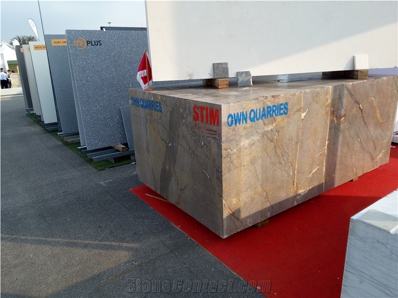 Gris Hamilcar Marble Quarry Rough Blocks