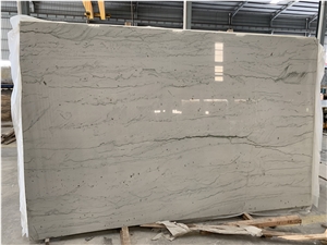Opus White Quartzite Slab