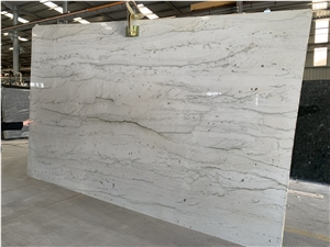 Opus White Quartzite Slab