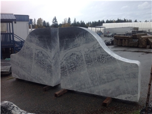West Coast Wave Marble Unique Gate Walls