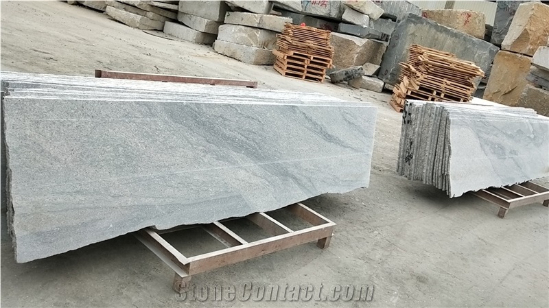 Fantasy Ash Black Silk Grey Granite Slabs