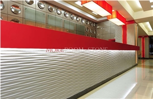 Acrylic Solid Surface Restaurant Counter Ceiling