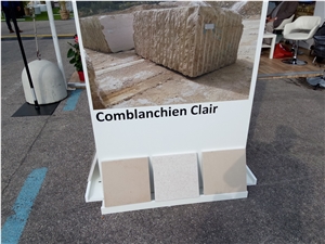 Comblanchien Clair Limestone Slabs, Tiles