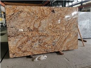 Golden Leaf Granite Tiles Slabs Building Covering