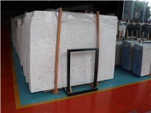 Sea Coral Beige Limestone Pool Coping and Decking