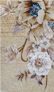Gold Foil Mosaic Tiles,Golden Glass Mosaic