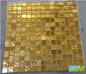 Golden Glass Mosaic Clip Art Decorative Mosaic