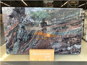 China Green Red Black Quartzite Slabs & Tiles