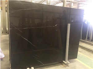 Pietra Gray Marble Blocks, Lashotor Black Marble