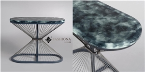 Jade Glass Panel,Tabletop Custom Design Interior