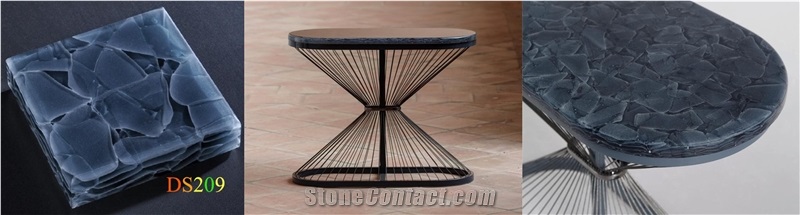 Jade Glass Panel,Tabletop Custom Design Interior