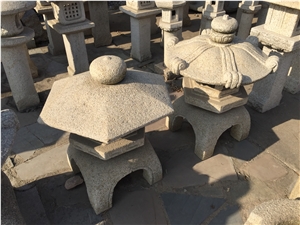 Japanese Stone Garden Lanterns
