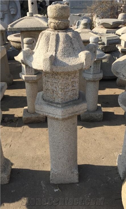 Japanese Stone Garden Lanterns