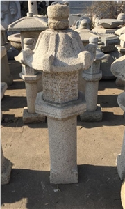 Japanese Stone Garden Lanterns