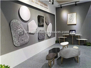 High Quality Calacatta White Quartz Countertop
