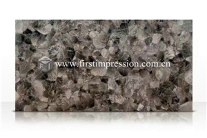 Pink Crystal Gemstone Semiprecious Stone Slabs