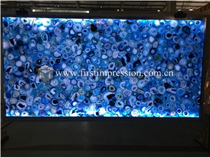 Purple Agate Gemstone Semiprecious Stone Slabs