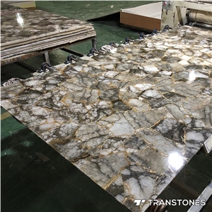 Artificial Alabaster Granite Slabs Stone