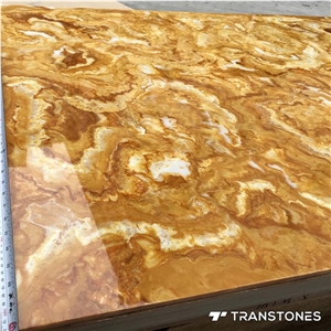 Artificial Alabaster Onyx Slabs Tiles
