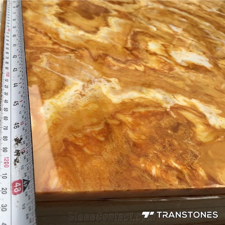 Artificial Alabaster Onyx Slabs Tiles