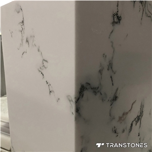 Artificial Stone Lighting Box Translucent Column