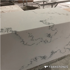 Artificial Stone Lighting Box Translucent Column