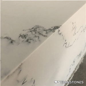 Artificial Stone Lighting Box Translucent Column