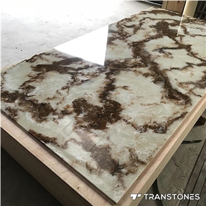 Artificial Stone Panels Slabs Onyx