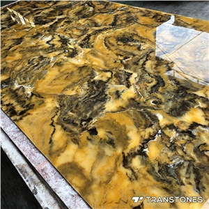 Back Lighting Artificial Onyx Stone for Desk