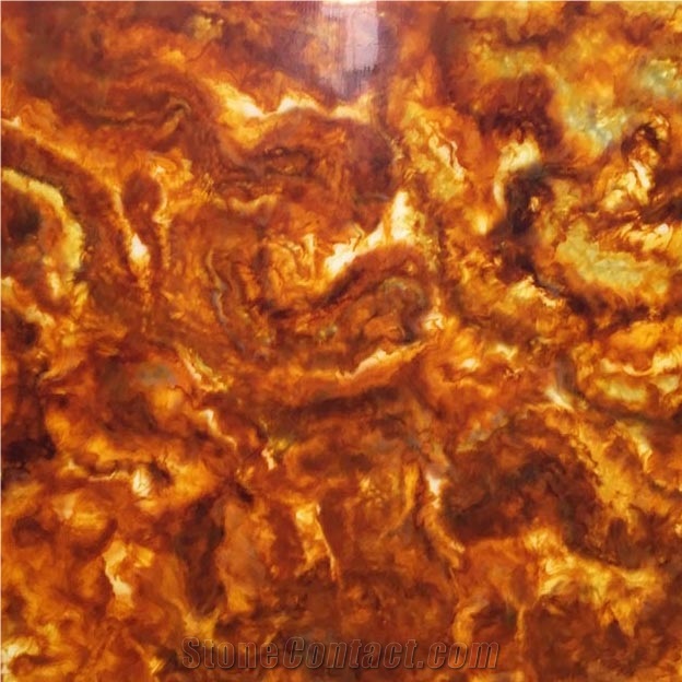 Backlit Alabaster Panel Faux Onyx Slabs for Hotel