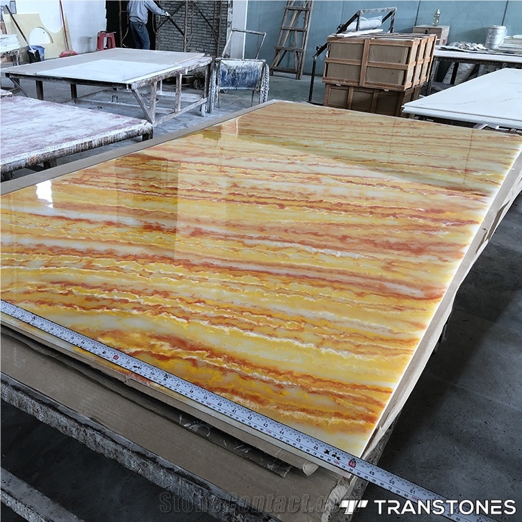 Backlit Resin Panels Customize Slab for Interiors