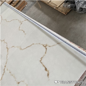 Big Slabs Translucent Polished Faux Onyx Wall Panel