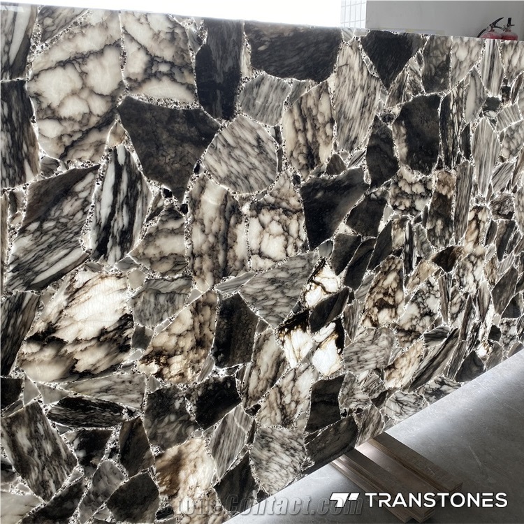 Crystallized Artificial Stone Walling Tile Slabs