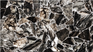 Crystallized Stone Artificial Slabs Tiles Panels
