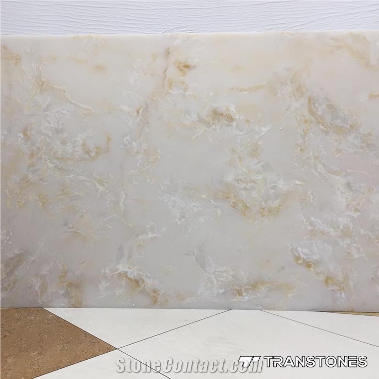 Crystallized Stone Artificial Tiles Pattern