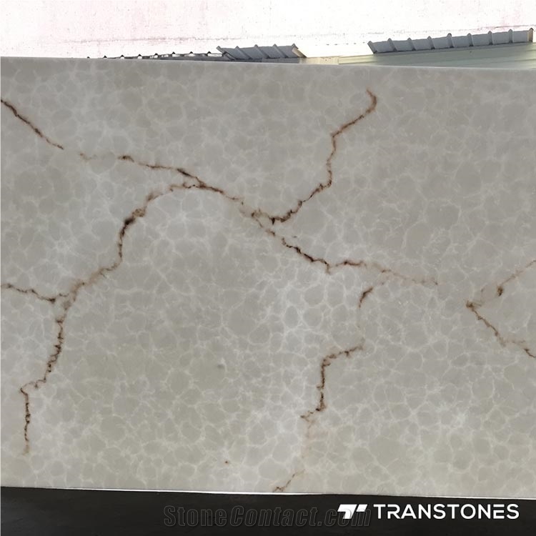 Curved Alabaster Sheet for Interior Decoration