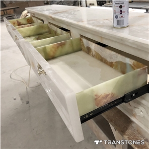 Faux Alabaster Customize Interior Countertop Backlit