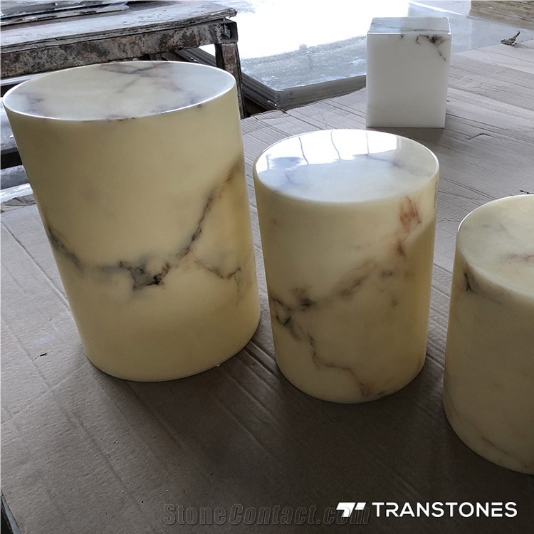 Hot Sale Translucent Polished Faux Onyx Lighting Box