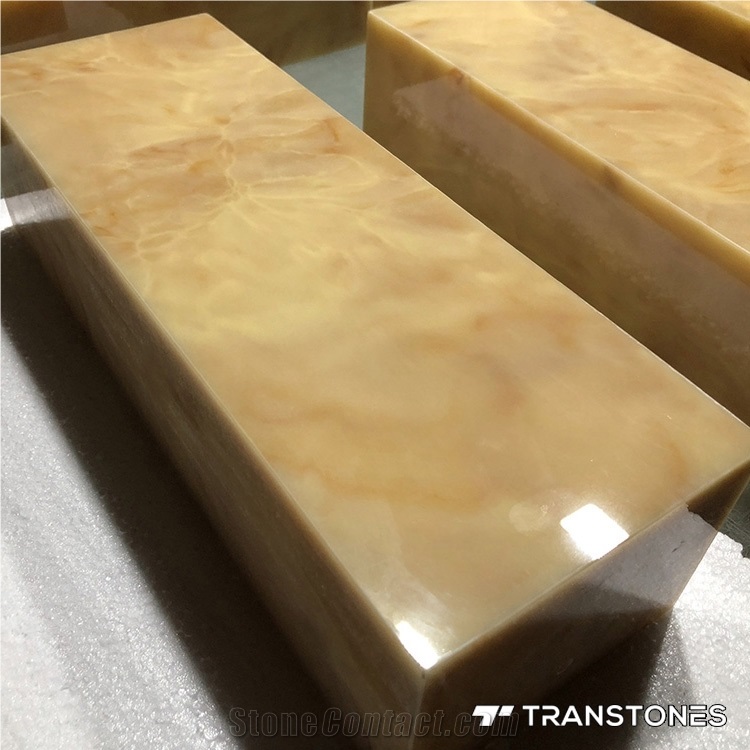 Interior Translucent Faux Alabaster Lighting Box