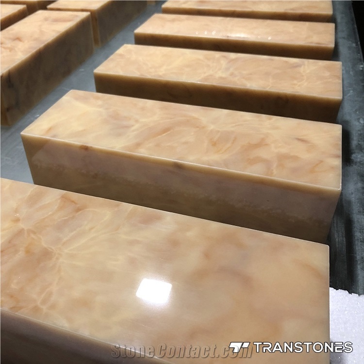 Interior Translucent Faux Alabaster Lighting Box