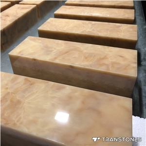 Interior Translucent Faux Alabaster Lighting Box