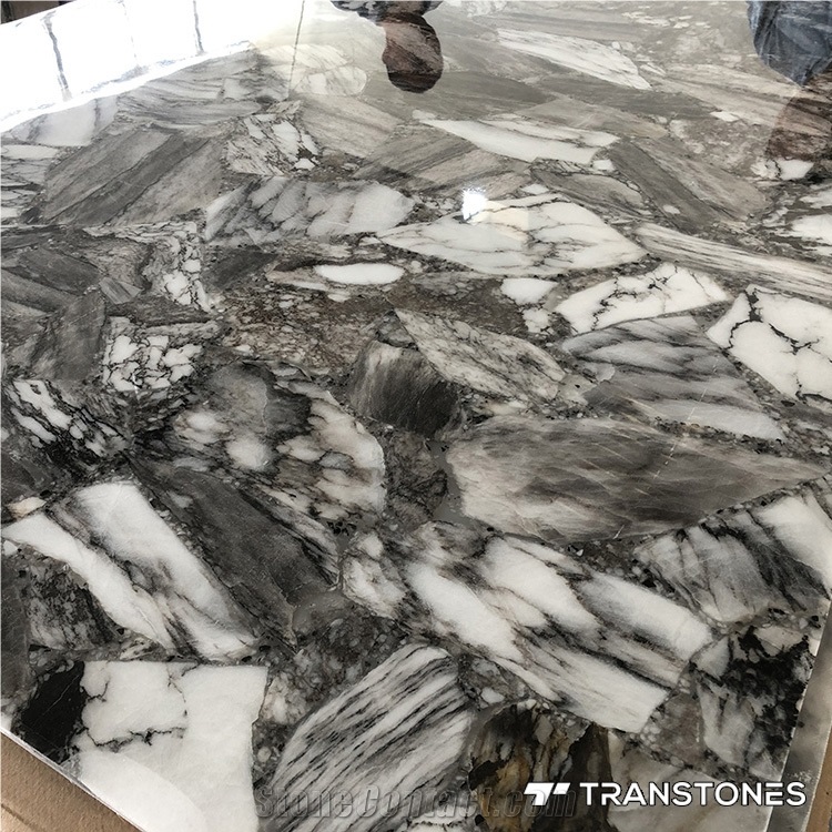 Manufactured Stones Crystallized Stone Slabs