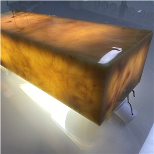 New Designed Translucent Alabaster Lighting Box