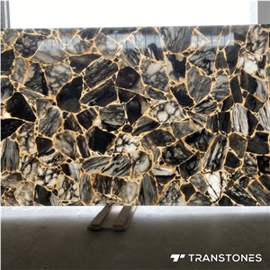 Transtones Backlit Slab Customized Interior Decor